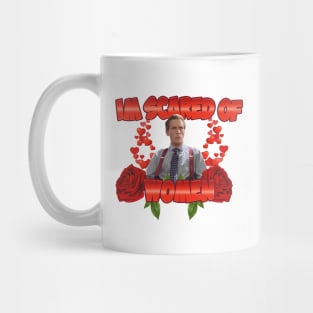 I am scared of women Patrick Bateman Mug